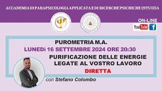 PUROMETRIA MA Purificare le energie legate al vostro LAVORO [upl. by Lanoil]