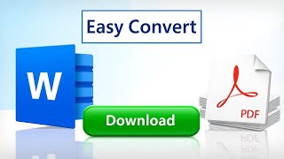 Convert Word Document to PDF  Easy StepbyStep Guide 2024 [upl. by Durrett]