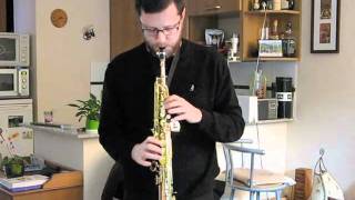 Test saxophone soprano Thomann TSS350 [upl. by Astra]