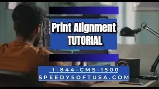 SpeedyClaims print alignment tutorial [upl. by Boccaj]