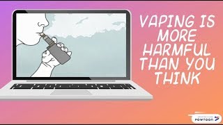 Vaping is more harmful than you think [upl. by Oinotla]