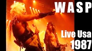 WASP  Live USA 1987 Heavy metal [upl. by Cristina]