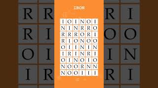 Where is the word Can you finish this Word Search Puzzle game IRON 202 [upl. by Otis]