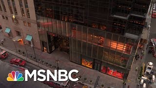 Fire On The 50th Floor Of Trump Tower In New York City  MSNBC [upl. by Anairb]