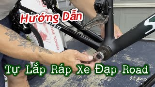 6 Hướng Dẫn Lắp Ráp Bottom Bracket Cho Xe Đạp Road [upl. by Nylrac57]