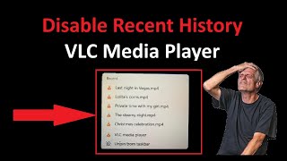 How to Remove VLC Recent History [upl. by Santoro]