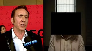 Nicolas Cage Found TERRIFYING ‘Longlegs’ Role ‘Liberating’ amp ‘Cathartic’ Exclusive [upl. by Onivla967]