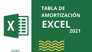 Cómo hacer una TABLA DE AMORTIZACIÓN en EXCEL [upl. by Tur]