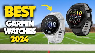 Top 5 Garmin Watches in 2024 Ultimate Guide to the Best GPS Smartwatches [upl. by Jared110]