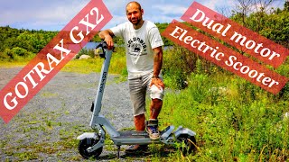 Gotrax Gx2 Offroad Dual Motor Electric Scooter [upl. by Drageruaeb]