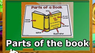 WHAT ARE THE PARTS OF A BOOK  PARTS OF A BOOK [upl. by Ahgem]