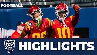 USC vs No 15 Louisville Football Highlights  2023 Holiday Bowl [upl. by Ahsienal921]