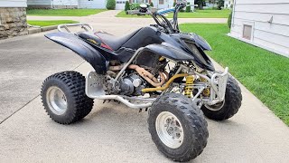 Buying a NonRunning Yamaha Raptor 660cc Quad Whats Wrong With It [upl. by Sucramd21]