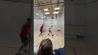 The Final Rally Showdown Marwan Assal vs Antonin Romieu  2024 World Junior Squash Championship [upl. by Dewey]