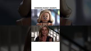 Modern Family in Lego  Claire snaps at Phil 😂 lego modernfamily [upl. by Suter]