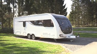 2019 Swift Elegance Grande 635 review Camping amp Caravanning [upl. by Ursula]