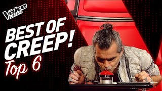 BEST of Radioheads CREEP Blind Auditions in The Voice  TOP 6 [upl. by Daveta758]