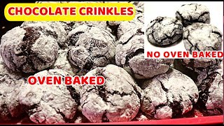 Chewy Chocolate Crinkles Recipe  Recipe Na Subok Na At Binabalik  Balikan Ng Mga Suki Ko [upl. by Federica]