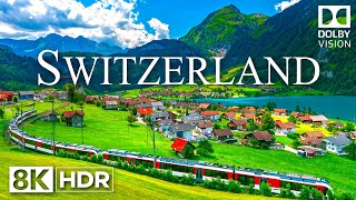 Switzerland 8K ULTRA HD HDR  Heaven of Earth 60 FPS [upl. by Natale78]