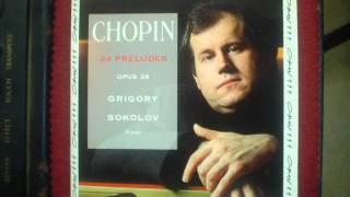 Grigory Sokolov  Chopin Prelude 8 [upl. by Darcee]