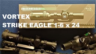 VORTEX STRIKE EAGLE 16x24 Discontinued ARBDC Reticle Second Focal Plane SE16241 [upl. by Armilla]