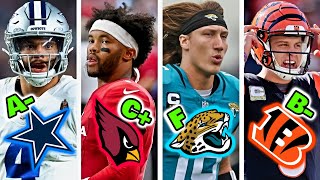 Grading All 32 NFL Teams Starting Quarterbacks Of 2023SO FAR [upl. by Binni]