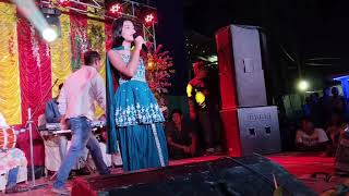 jaane kitne dinon ke bad gali mein Aaj Chand nikala  Stage Program [upl. by Cindy]