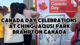 Canada Day celebrations At chinguaqusi Park Brampton Canada [upl. by Edmanda]