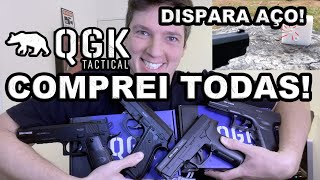 Airguns da QGK Réplicas Perfeitas 45mm Adeus C11 [upl. by Nnuahs26]