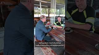 Jyrki Hakkarainen Yrittäjien valtuuston varapjksi [upl. by Ahsenet602]