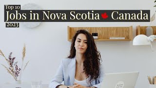 Jobs in Nova Scotia  Canada 2023  In Demand occupations NOC with salaries  Nova Scotia PNPAIP [upl. by Airtap639]