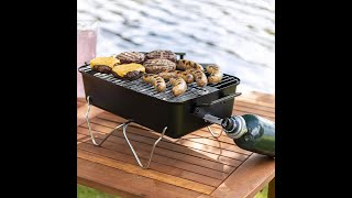 CharBroil Portable Convective 1Burner Stainless Steel Propane Gas Grill [upl. by Otero]