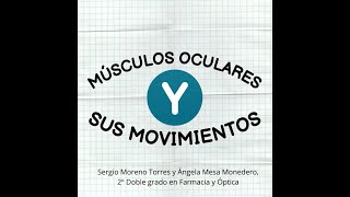 Músculos extraoculares y movimientos oculares [upl. by Budde]