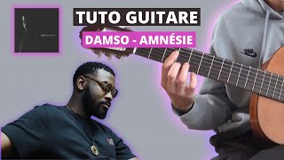 Tuto guitare Damso  Amnésie [upl. by Linzer]