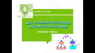 Communications intercellulairesPrincipes Généraux [upl. by Devondra]