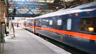 GNER Valenta HST at Edinburgh [upl. by Marline]