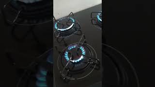 Cooktop a Gás 5 Bocas Mondial PretoInox Bivolt  CTG02 shorts youtuber shortsvideo [upl. by Meekar]