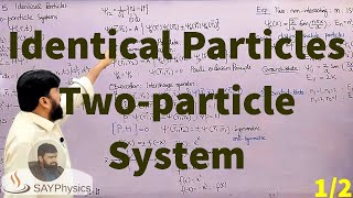 L431 Identical particles Twoparticle systems [upl. by Drusie]