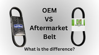 OEM VS Aftermarket ATVUTV CVT Belts  Unbiased Explanation [upl. by Syst409]