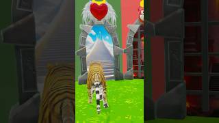 Deer vs Tiger  Heaven vs Hell Game shorts 3danimal animalgame [upl. by Sergeant515]