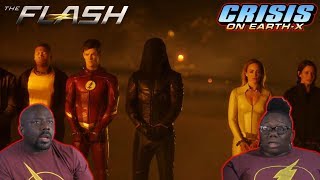 Crisis on Earth X pt 3 THE FLASH 4x8 REACTION [upl. by Rosie]