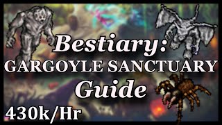 GARGOYLE SANCTUARY  Best Places For Charm Points  Bestiary Guide TIBIA [upl. by Allayne898]