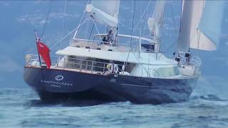 PERINI NAVI  PANTHALASSA 56 m Amazing Sailing Super Yacht [upl. by Pierro]