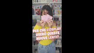 5 nuove lenti colorate e per che cosplay le userò feat Mislens shorts [upl. by Shadow]