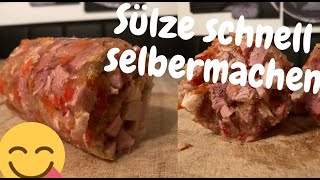 Einfach Sülze selber machen  Hausmacher Art mit Pökelfleisch [upl. by Hayley]