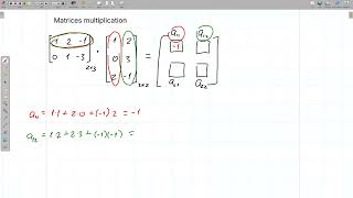 Matrices multiplication [upl. by Rettig707]