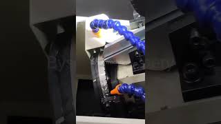 High Speed bolt screw head slotting machine Bysen machinery [upl. by Anilorac280]