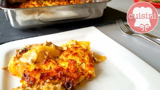 KARTOFFEL HACKFLEISCH AUFLAUF mit Feta  Einfaches amp Leckeres Rezept ohne Sahne  CUISINI [upl. by Vidovic]