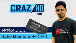 কিভাবে Crazy HD তে Ratio Maintain করবেন  How to maintain ratio on Crazy HD [upl. by Atirahs]