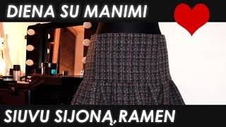 VLOGas Sijono siuvimas Ramen ir sostinės dienos  Justes Grozio Kanalas [upl. by Abehsile]